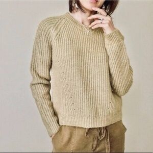 Pepin Anthropologie Roll Neck Knit Sweater Size Small